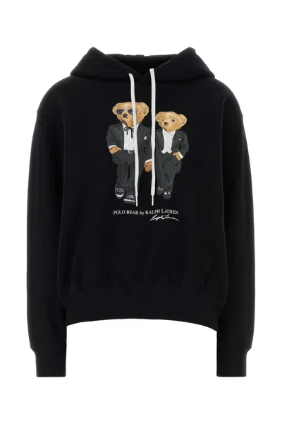 Ralph Lauren Black Cotton Sweatshirt