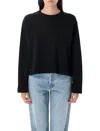 Ralph Lauren Black Cotton T-shirt In Black