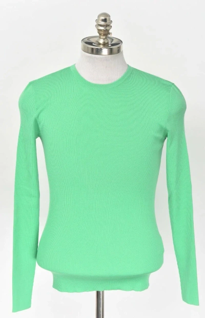 Pre-owned Ralph Lauren Black Label Green Wool Slim Fit Pullover Crewneck Sweater S