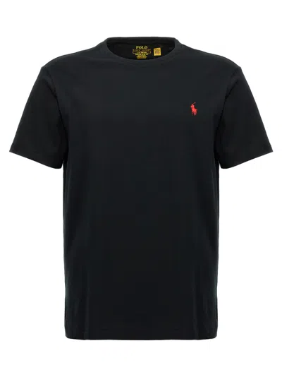 POLO RALPH LAUREN BLACK LOGO T-SHIRT