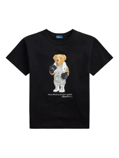 Ralph Lauren Black Polo Bear T-shirt