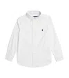 Polo Ralph Lauren Ralph Lauren Baby Boys Slim Fit Oxford Shirt 18 Mths White In White
