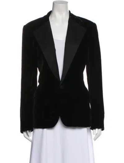 Pre-owned Ralph Lauren Blazer In Black