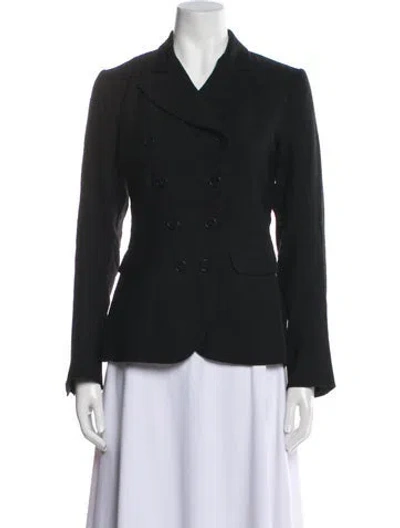 Pre-owned Ralph Lauren Blazer In Black