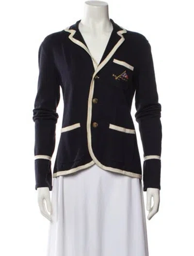 Pre-owned Ralph Lauren Blazer In Blue
