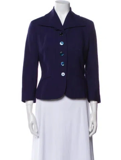 Pre-owned Ralph Lauren Blazer In Blue