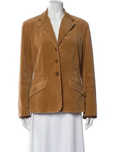 Pre-owned Ralph Lauren Blazer In Brown