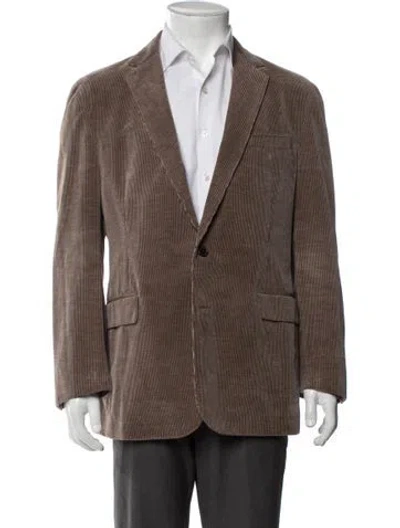 Pre-owned Ralph Lauren Blazer In Brown