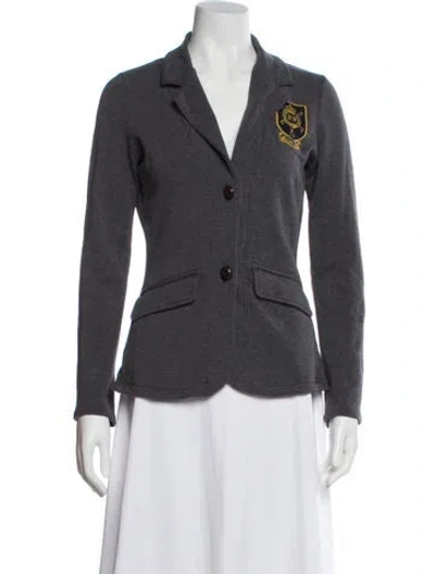 Pre-owned Ralph Lauren Blazer In Gray
