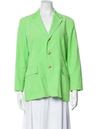 Pre-owned Ralph Lauren Blazer In Green
