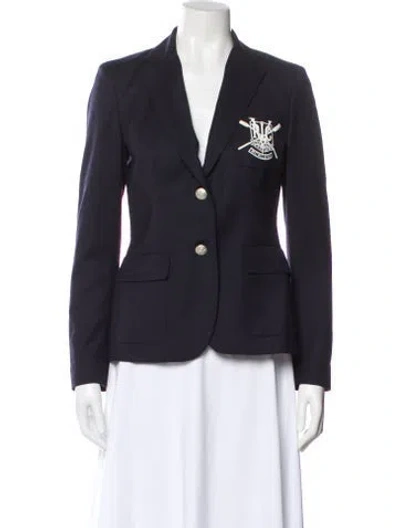 Pre-owned Ralph Lauren Blazer In Grey