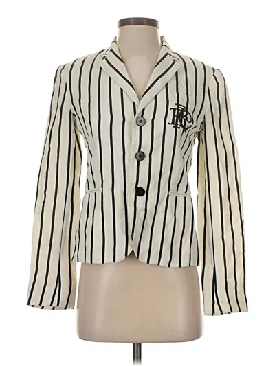 Pre-owned Ralph Lauren Blazer Jacket In White