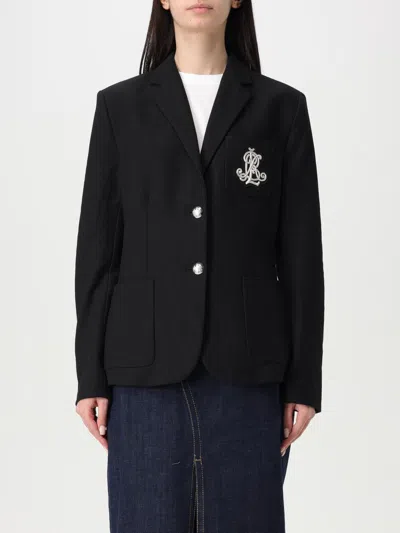 RALPH LAUREN BLAZER LAUREN RALPH LAUREN WOMAN COLOR BLACK,G50918002