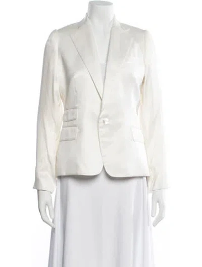 Pre-owned Ralph Lauren Blazer In Neutrals