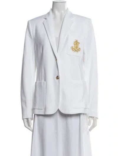 Pre-owned Ralph Lauren Blazer W/ Tags In White