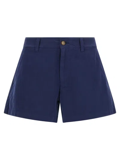 Ralph Lauren Blue Cotton Chino Shorts