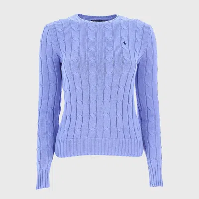 Ralph Lauren Blue Cotton Knitwear