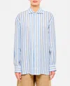 Ralph Lauren Blue Linen Shirt In Blue