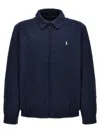 Ralph Lauren Blue Logo Jacket In Blue
