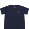 Ralph Lauren Blue T-shirt For Baby Kids With Iconic Pony Logo