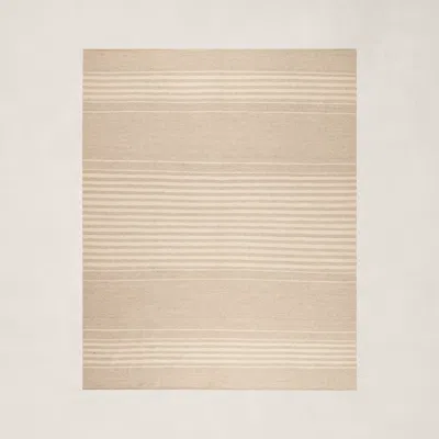 Ralph Lauren Bluff Point Stripe Rug In Dune In Neutral