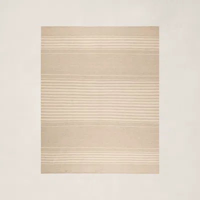 Ralph Lauren Bluff Point Stripe Rug In Dune In Neutral
