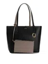 Ralph Lauren Rvrsble Tote Medium In Brown