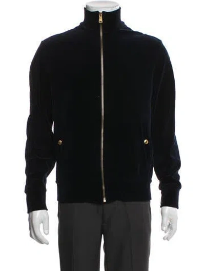 Pre-owned Ralph Lauren Bomber Jacket In Black