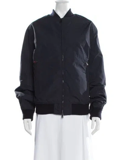 Pre-owned Ralph Lauren Bomber Jacket In Blue