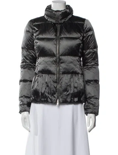 Pre-owned Ralph Lauren Bomber Jacket In Gray