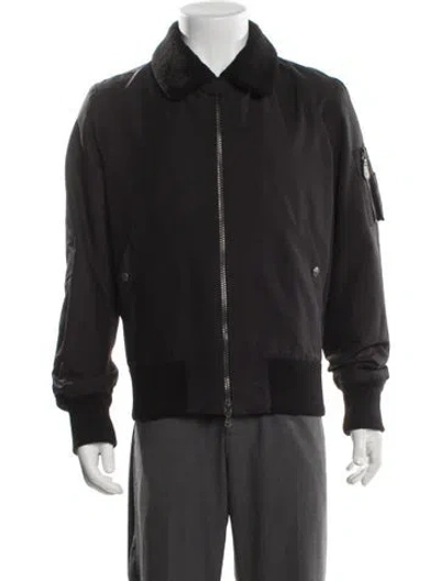 Pre-owned Ralph Lauren Bomber Jacket In Gray