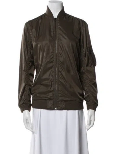Pre-owned Ralph Lauren Bomber Jacket In Green