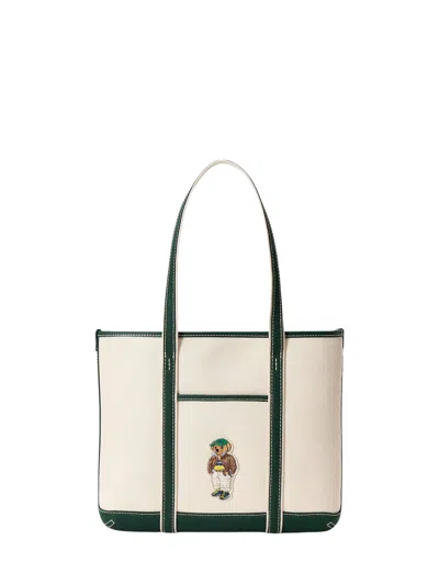 Ralph Lauren Borsa A Mano In White