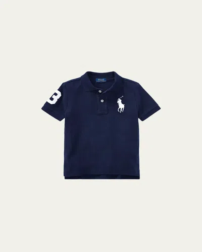 POLO RALPH LAUREN BOY'S BIG PONY PIQUE KNIT POLO