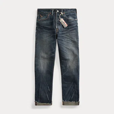 Ralph Lauren Boy Fit Straight Jean In Danni Wash In Black
