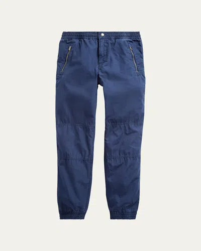 POLO RALPH LAUREN BOY'S POPLIN JOGGER PANTS