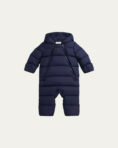 Ralph Lauren Kids' Boy's Recycled Polyester Ripstop Bunting In Blue