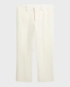 Polo Ralph Lauren Boy's Solid Linen Tailored Trousers In Light Cream