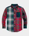 Polo Ralph Lauren Fun Shirt In 6211b1 Tartan Funshirt