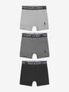 Polo Ralph Lauren Ralph Lauren Boys 3 Pack Boxer Shorts Set In Grey