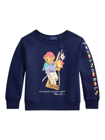 Ralph Lauren Boys' Classic Knit Sweater In Navy