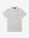 Ralph Lauren Kids' Boys Custom Fit Polo Shirt In Grey