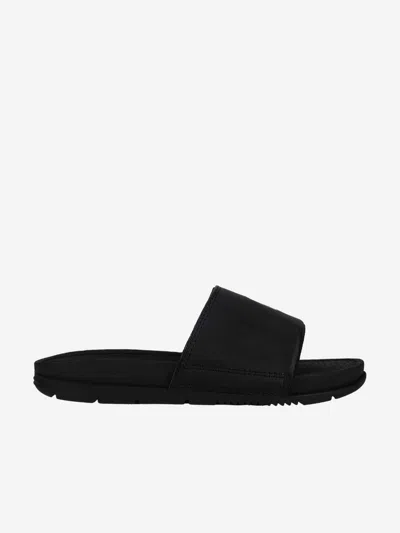 Ralph Lauren Kids' Boys Fairview Logo Sliders In Black