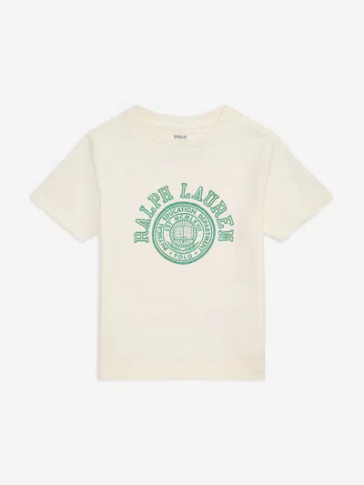 Ralph Lauren Kids' Boys Jersey Logo T-shirt