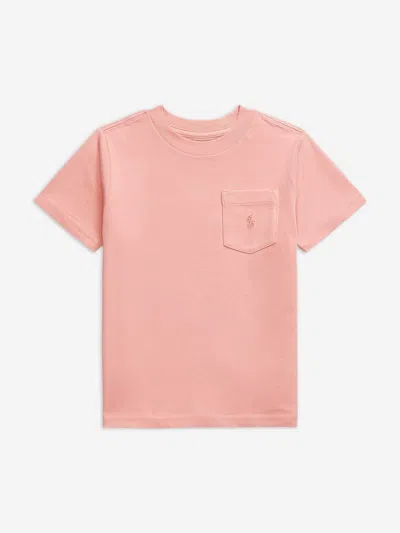 Ralph Lauren Kids' Boys Jersey Pocket T-shirt