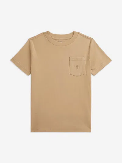 Ralph Lauren Kids' Boys Jersey Pocket T-shirt
