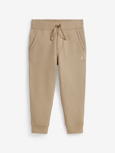 Ralph Lauren Babies'  Boys Logo Joggers In Neutral