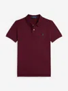 Ralph Lauren Boys Logo Polo Shirt In Red