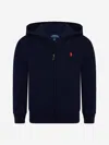 Polo Ralph Lauren Full Zip Hoodie   Teens In Blue