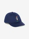 Ralph Lauren Boys Polo Bear Cap In Blue